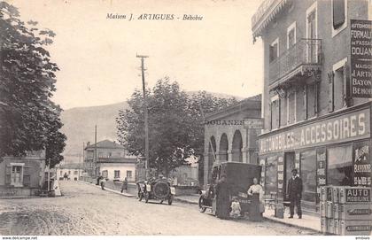 64 - BEHOBIE - Maison J.ARTIGUES - Automobiles - Douanes de Béhobie.