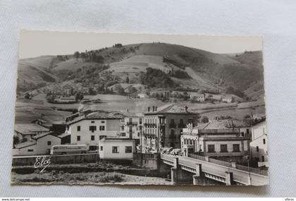 Cpsm, Behobie, le poste Espagnol, frontière Franco Espagnole, Pyrénées atlantiques 64