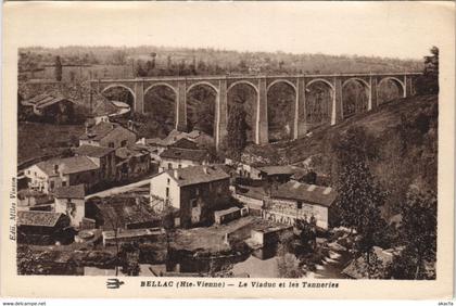 CPA BELLAC - Le Viaduc et les Tanneries (122510)