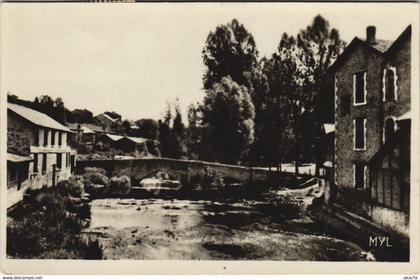 CPA BELLAC le Vineou su pont de la pierre (122387)