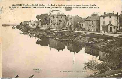 69 - Belleville sur Saone - Le Port - CPA - Voir Scans Recto-Verso