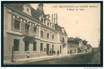 BELLEVILLE - SUR - SAONE - L' HOTEL DE VILLE - France Frankreich Francia   53031