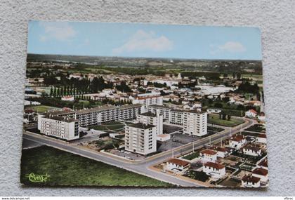 Cpm, Belleville sur Saône, quartier des Aiguerande, vue aérienne, Rhône 69