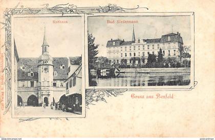 Benfeld - Mairie - Etablissement Siefermann - Ed. E. Riedin Buchbinderei