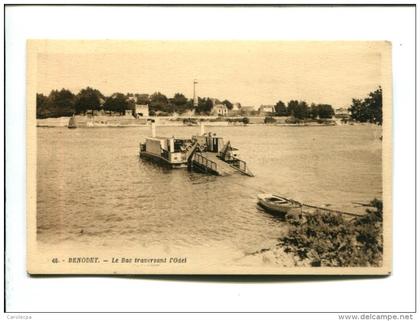 CP   BENODET  (29) LE BAC TRAVERSANT L ODET