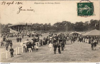 CPA BERNAY-L'Hippodrome (43370)