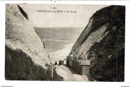 CPA-Carte Postale-France-Berneval sur Mer- La Gorge--1933 VMO15897