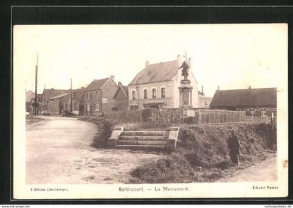 CPA Bertincourt, le Monument