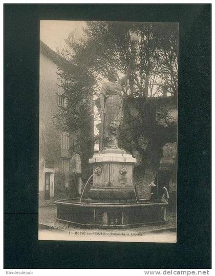 Besse sur Issole (83) - Statue de la Liberte (Ed. Martin n°3)
