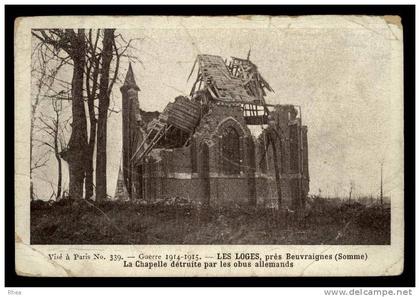 80 Beuvraignes chapelle ruine D80D K80685K C80101C RH060787