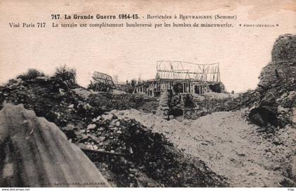 Beuvraignes (1914-1915) - Barricades