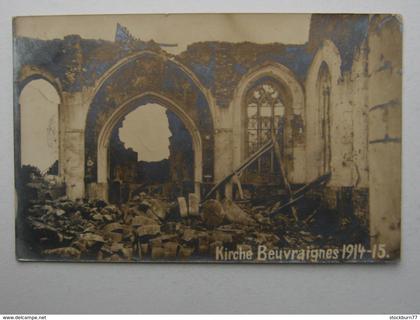 Carte postale  ,  Beuvraignes  1917