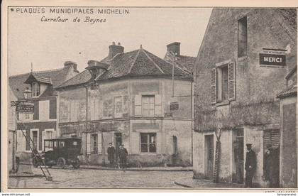 78 - BEYNES - Carrefour de Beynes - Plaques Municipales Michelin