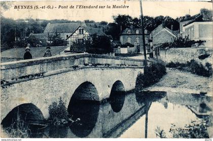 CPA BEYNES Pont de l'Etendard sur la Mauldre (1411474)