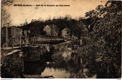 CPA BEYNES Que de la Mauldre au Pont Barra (1411469)