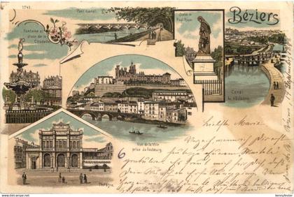 Beziers - Litho