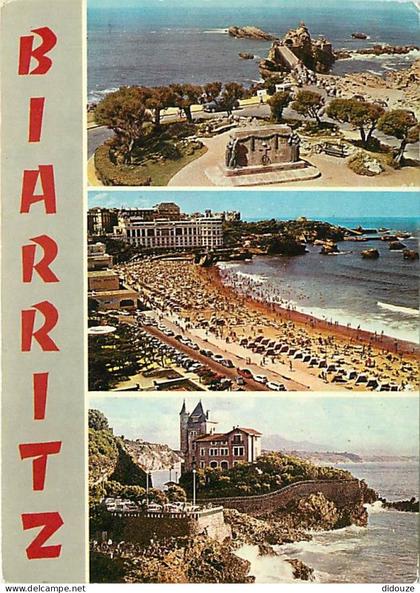 64 - Biarritz - Multivues - Flamme Postale de Biarritz - CPM - Voir Scans Recto-Verso