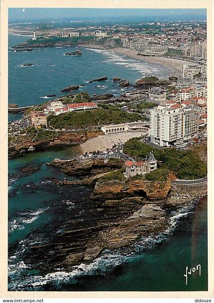 64 - Biarritz - Vue aérienne - Flamme Postale de Biarritz - CPM - Voir Scans Recto-Verso