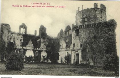 CPA BIDACHE Ruines de Chateau des Ducs de Gramont (XI.siecle (171979)