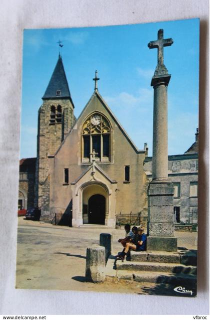 Cpm, Bièvres, l'église, Essonne 91