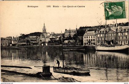 CPA BINIC - Les Quais et Centre (103724)