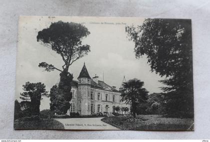 Cpa 1910, château de Bizanos, près Pau, Pyrénées Atlantiques 64