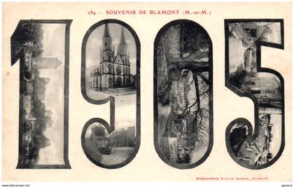 54 BLAMONT -Souvenir de Blamont 1905