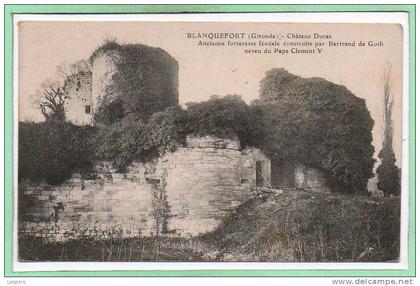 33 - BLANQUEFORT -- Château Duras....