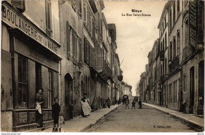 CPA Blaye Rue St-Simon (1392497)