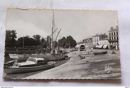 Cpsm 1967, Blaye, un coin du port, Gironde 33