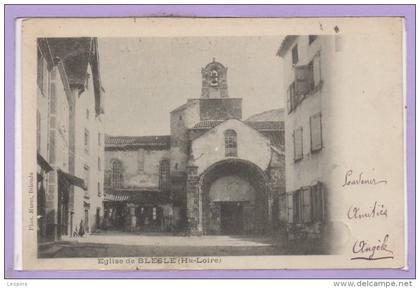 43 - BLESLE -- Eglise