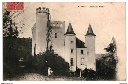 CPA Carte Postale  France-  Blesle- Château de Torsiac -1904 VM33392i