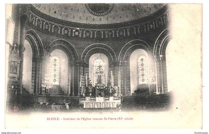 CPA - Carte Postale - France -Blesle Intérieur de l'église Romane Saint Pierre  VM34579i
