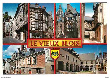 41 - Blois - Le vieux Blois - Multivues - Blasons - CPM - Voir Scans Recto-Verso