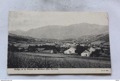Boëge et la pointe de Miribel, Haute Savoie 74