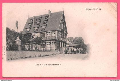Bois le Roi - Villa " La Jeannette " - Animée - Edit. B.F.