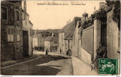 CPA BOISSY L'AILLERIE - La Grande Rue (107957)