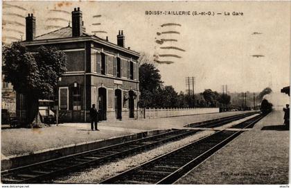 CPA BOISSY-L'AILLERIE (S.-et-O.) - La Gare (290893)