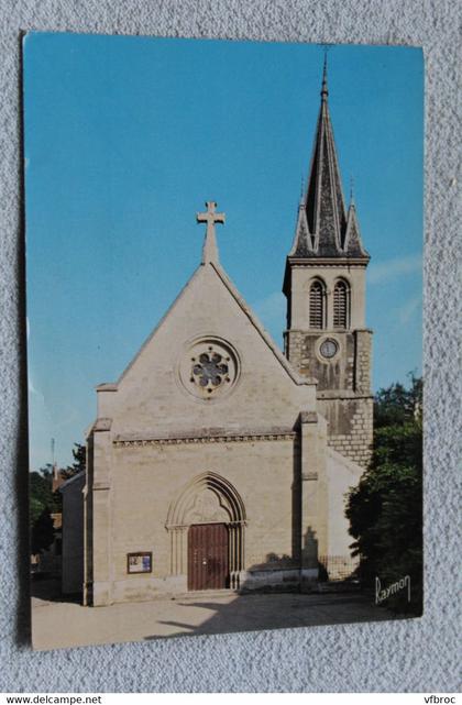 Cpm 1987, Boissy saint Leger, l'église, Val de Marne 94