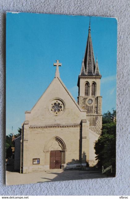 H667, Cpm 1987, Boissy saint Leger, l'église, Val de Marne 94