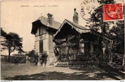 CPA BOLBEC-Jardin public-Le Chalet (234876)