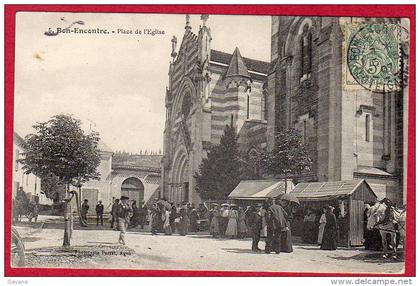 47 BON-ENCONTRE - Place de l'Eglise