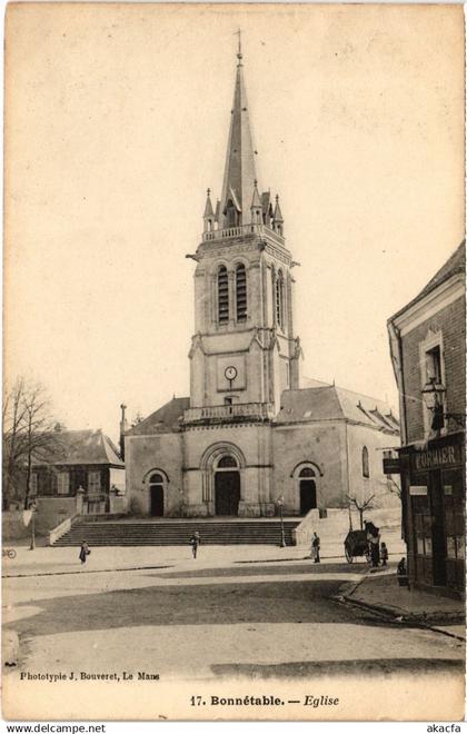 CPA Bonnetable Eglise (1428482)