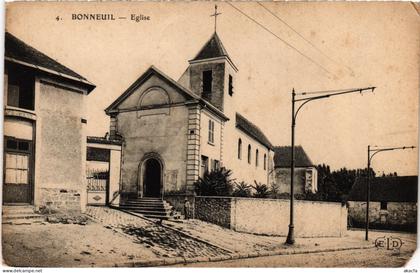 CPA BONNEUIL-sur-MARNE Eglise (1352354)