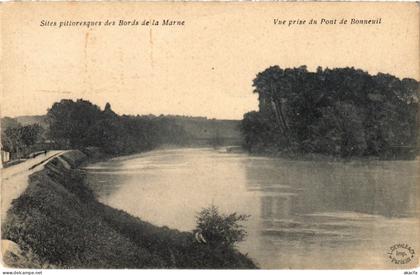CPA BONNEUIL-sur-MARNE Vue prise du Pont (1352353)