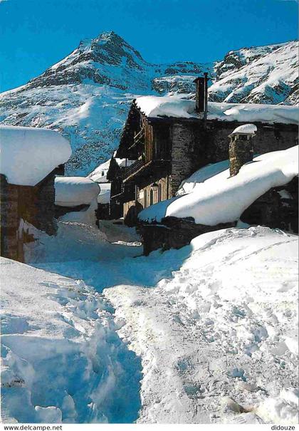 73 - Bonneval sur Arc - Le village sous la neige - Hiver - Neige - CPM - Voir Scans Recto-Verso