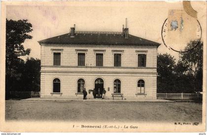 CPA BONNEVAL - La Gare (279948)