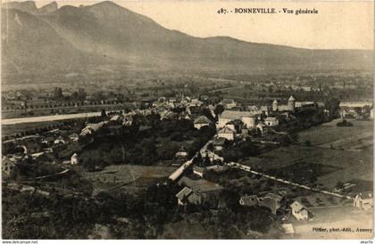 CPA BONNEVILLE - Vue générale (691318)