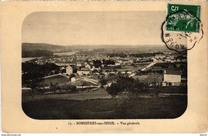 CPA BONNIERES-sur-SEINE - Vue générale (103081)