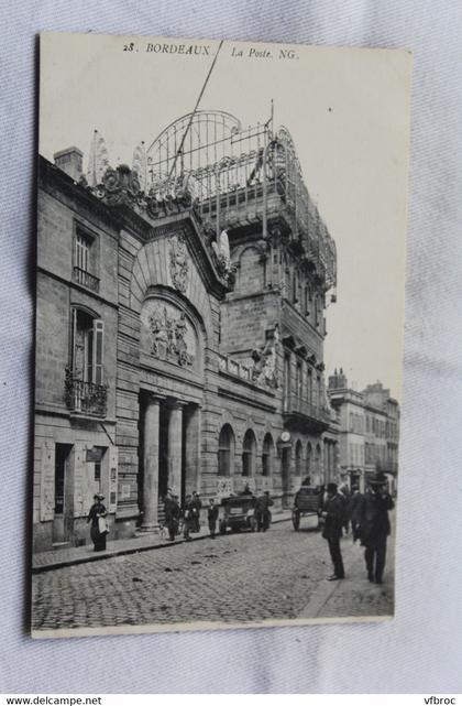 Bordeaux , la poste, Gironde 33